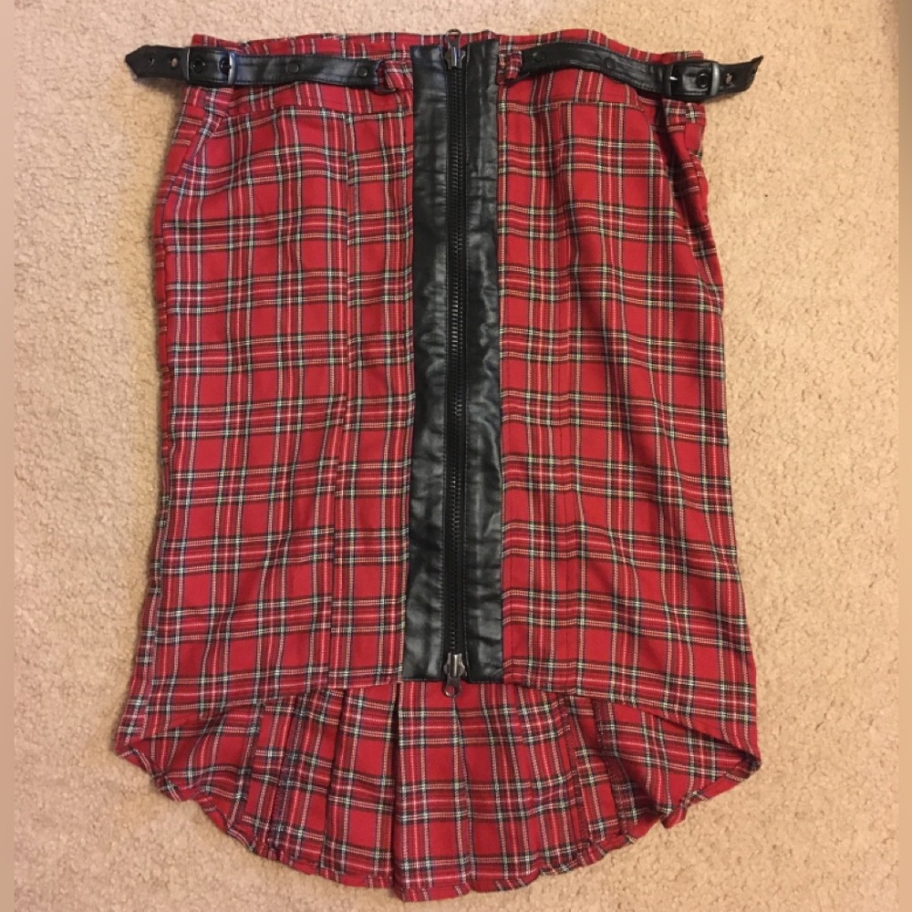Like New Vintage 90’s Lip Service Plaid Skirt